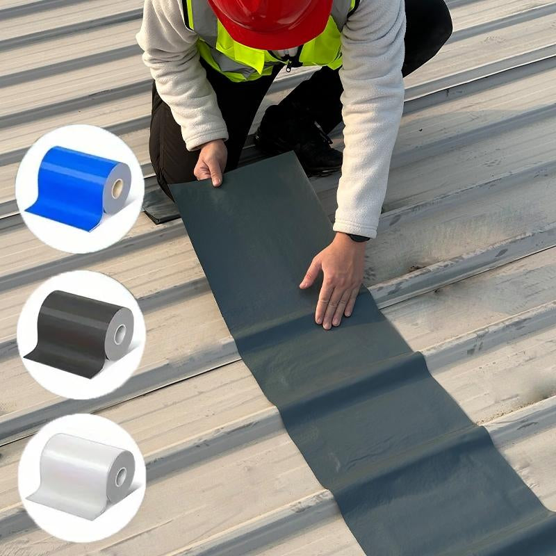 Pe Composite Waterproof Tape, Roof Leak Proofing Material, UV Resistant, Wide Temperature Range -60°C ~ 110°C, Multi-Layer Self-Adhesive Structure