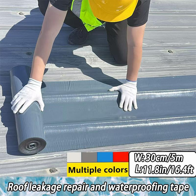 Pe Composite Waterproof Tape, Roof Leak Proofing Material, UV Resistant, Wide Temperature Range -60°C ~ 110°C, Multi-Layer Self-Adhesive Structure