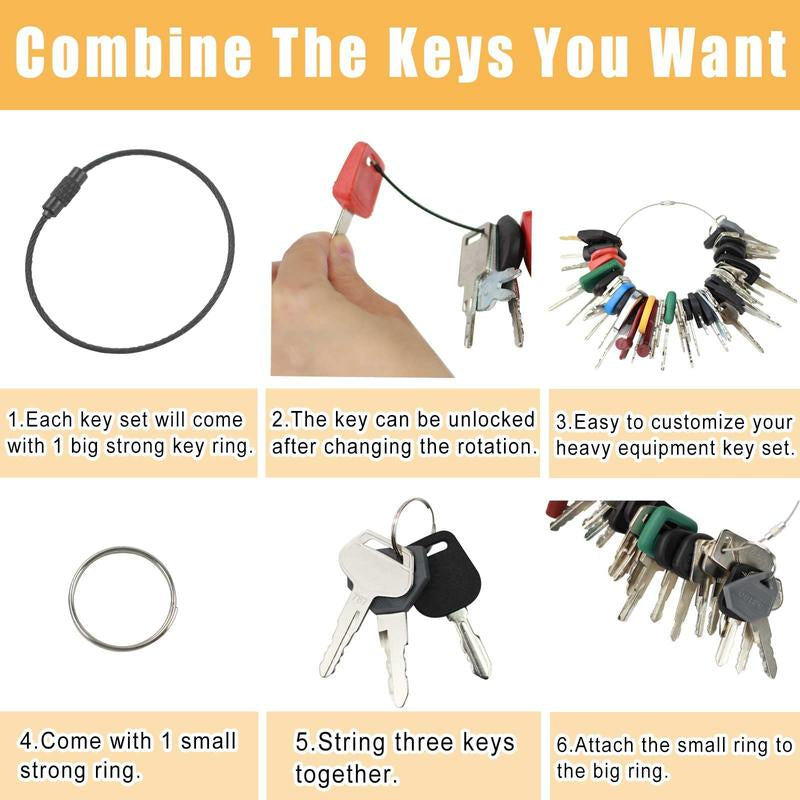 48 PCS Heavy Equipment Kit Master Set Equipment Master Machine Kit Set Hand Tools Industrial