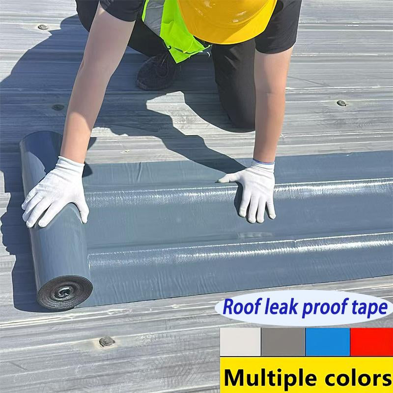 Pe Composite Waterproof Tape, Roof Leak Proofing Material, UV Resistant, Wide Temperature Range -60°C ~ 110°C, Multi-Layer Self-Adhesive Structure