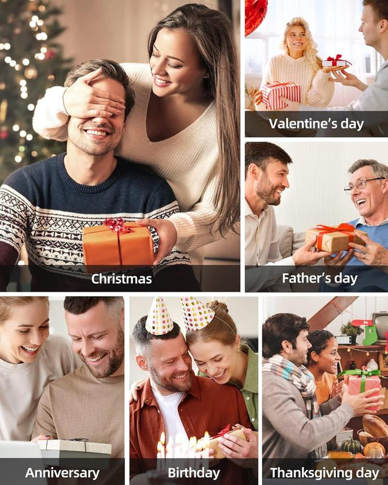 14-In-1 Multitool Hammer, Multitool with DIY Stickers, Safety Lock, Screwdriver Bits Set and Durable Nylon Sheath, Multi Tool for Outdoor, Ideal Gifts for Father, Husband, Boyfriend,Camping Essentials Mens Gift for Him, Birthday Gift Idea,Mini Multi Tool