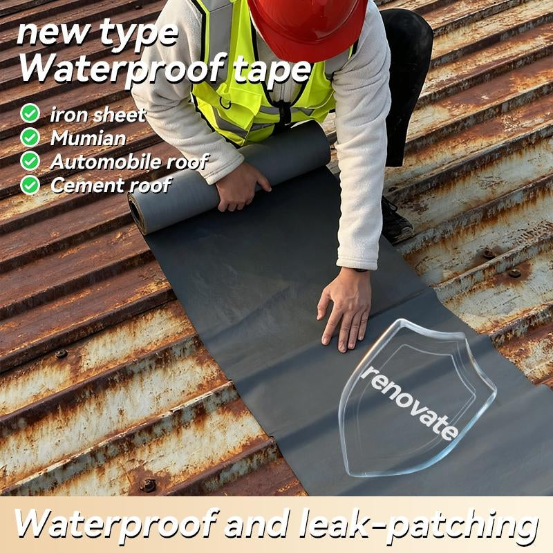 Pe Composite Waterproof Tape, Roof Leak Proofing Material, UV Resistant, Wide Temperature Range -60°C ~ 110°C, Multi-Layer Self-Adhesive Structure